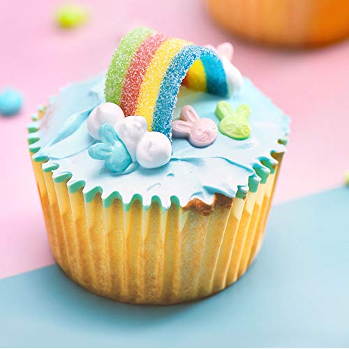 SUBANG 800 Pieces Tulip Cupcake Liner Baking Cups Muffin Tins Treat Cups Paper Cupcake Liners for Weddings,Birthdays,Baby Showers,8 Colors - Thumbnail 5