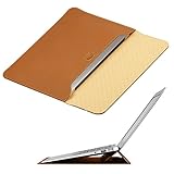 Macbook Air 11 inch Case Sleeve with Stand, OMOTON Wallet Sleeve Case for Macbook Air 11 inch, Ultrathin Carrying Bag with Stand, Brown