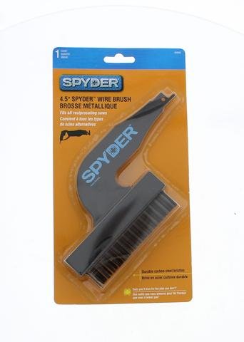 Spyder 400002 Wire Brush Reciprocating Saw Attachment New
