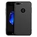 iPhone 7 Case, Allovit Ultra-Thin & Soft Flexible TPU Full Scratch Protection Cover for iPhone 7 4.7 inch (Mattle Black)