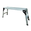 Metaltech E E-PWP7100AL E 39 in Aluminum Portable Work Platform with 225 Lb Load Capacity