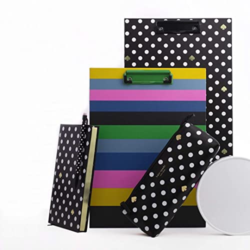 Kate Spade New York Striped Clipboard Folio with Low Profile Clip