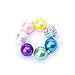 Bling Bling Chunky Bubblegum Necklace Unicorn Mermaid Fashion Beads and Bracelet Set for Girls (Unicorn Mermaid)