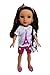 Brittany's My Paris Outfit with Purse and Shoes Compatible with Wellie Wisher Dolls, Glitter Girl Dolls and Hearts to Hearts Dolls
