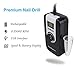Nail Drills for Acrylic Nails Professional, Lumcrissy Rechargeable Electric Nail File 35000 rpm,Portable Nail Efile