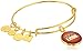 Alex and Ani Women's Fearless Bangle Gold-Tone One Size