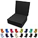 Solid Color Trifold Bed White Foam Floor Mats Single Size 27Wx75L Black