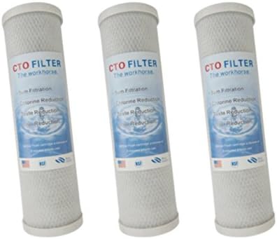 oawx Universal 10 Pulgadas bloque de carbón CTO Filtro Purificador ...