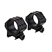 WEAVER 30mm Six Hole Tactical Low Rings (Matte Black)