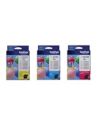 Brother LC-203 High Yield Cartucho de tinta Set colores sólo (CMY)