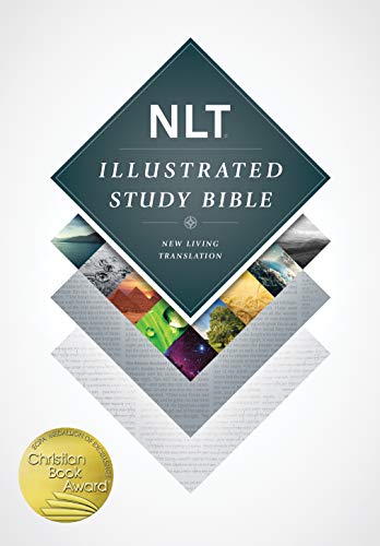 NLT Illustrated Study Bible Tutone Black/Onyx, Indexed