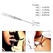 Ear Nose Piercing Needles - Yuelong 50PCS 20 Gauge Piercing Needles IV Catheter Needles for Piercing Sterilised Body Tattoo Piercings Tool for Piercing Supplies Piercing Kit (20G)