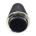 MILLION PARTS 4'' Cold Air Tube with Filters with Heat Shield Compatible with 1994 1995 1996 1997 1998 1999 2000 2001 2002 Ram 2500 1994-2001 Ram 1500 5.2L 5.9L V8, Black