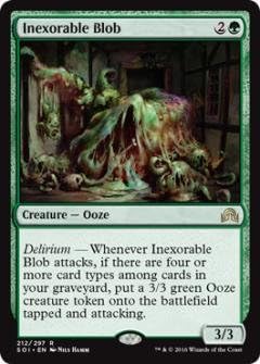 Amazon マジックザギャザリング Mtg 緑 英語版 容赦無い泥塊 Inexorable Blob Soi 212 レア トレカ 通販