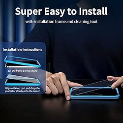 Designed for iPhone 13 Screen Protector, FLOVEME [3