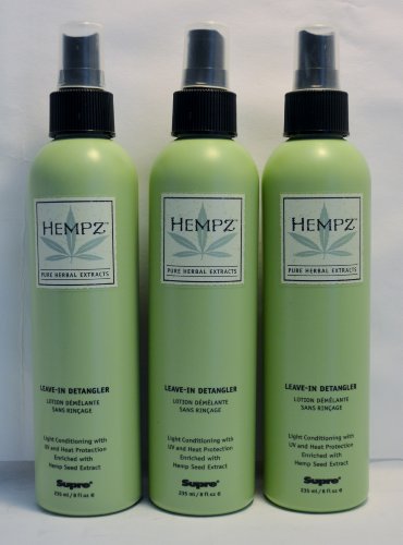 Hempz Leave-In Detangler 8oz (3 Pack)