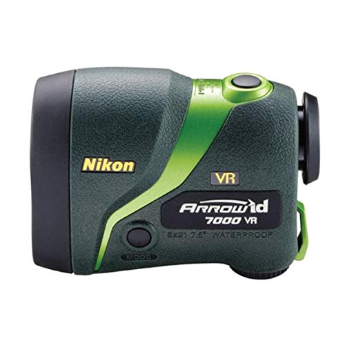 Nikon Arrow ID 7000 VR Bowhunting Laser Rangefinder, Green 16211