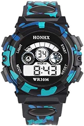 Frunalte watch, Children's Watch Outdoor Multifunction Waterproof Boy's Sports Electronic Watches Watch Birthday Gift