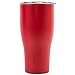 Smart Cooler 30 Oz. Sweat Free Ultra-Tough Double Wall Stainless Steel Tumbler Cup with Leak-proof Heavy Duty Tumbler Lids (Slide Lid & Flip Lid), Straw, & Cleaning Brush - Ruby Red