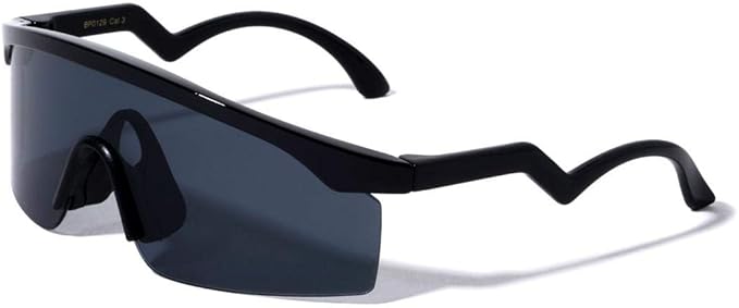 black shield sunglasses