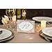 David Tutera Illusion Die Cut Lace Paper Table Number Cards - 25 Pieces