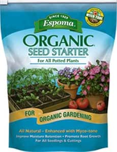 Espoma SS16 16-Quart Organic Seed Starter Premium Potting Mix