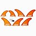 South Bay Board Co. SBBC - FCS Surfboard Fins - || Thruster & Quad Surf Fins || - Multiple Color Options Available