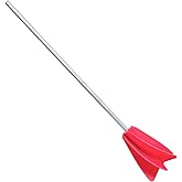 Edward Tools 5 Gallon Paint Mixer Drill Attachment - Quick Mix No Splash - Heavy Duty Plastic Mixer Head with Metal Hex Shaft for Standard 3/8&rdquo; Drills - Resin Mixer,Epoxy Mixer in 5 Gallon Bucket
