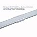 Litever 90 Degrees Corner Connectors, ONLY for Litever Slim Aluminum LED Channel (ASIN:B01IY1KZZG),Corner Connection/Joint with Extension Connectors for Slim Aluminum Channels LL-015-90F
