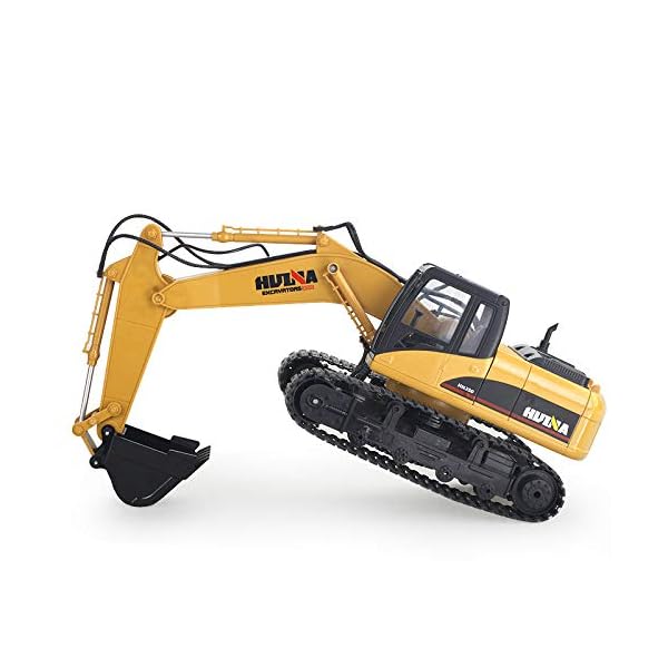 YXIAOL Die Casting RC Bagger 1:14 2,4 GHz 15-Kanal-Fernbedienung Bagger Kinder Elektro-Spielzeug-LKW - Kindergeschenk – Bild 6