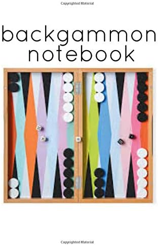 Backgammon notebook: Homework Book Notepad Composition and Journal Diary Paperback – 30 Oct 2018