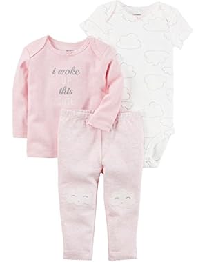 Baby Girls' 3-Piece Cloud Set