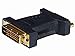 Monoprice M1-D (P&D) Male to DVI-D Dual Link Female Adapter,Gold Plated (102675)