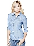 GUESS Women's Janelle Denim Shirt
