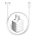 USB Charger, Usb Wall Plug Adapter with 10ft USB 30 Pin Cable for iPhone 4/4s, iPhone 3G/3GS, iPad 1/2/3, iPod (10ft 30 Pin Cable USB Charger White)