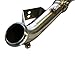 CNT Racing 3 inch Catless Downpipe w/Flex Pipe for Ford Focus ST 2013-16