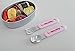 Sanrio Hello Kitty design utensil set (spoon, fork, chopsticks)