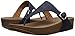 FitFlop Women's The Skinny Fabric, French Navy, 9 M US