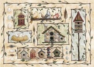 Home Accents Bird Houses Novelty Rug