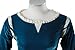 DAZCOS US Size Adult Princess Cosplay Costume Renaissance Medieval Dress with Quiver (Large)