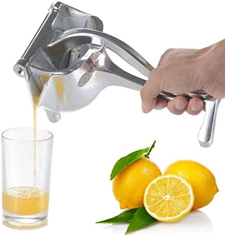 Manual Juicer, Stainless Steel Lemon Squeezer Press UPGRATED Fruit Press Hand Squeezer Juicer, Heavy Duty Citrus Manual Oranges, Apple, Juicer