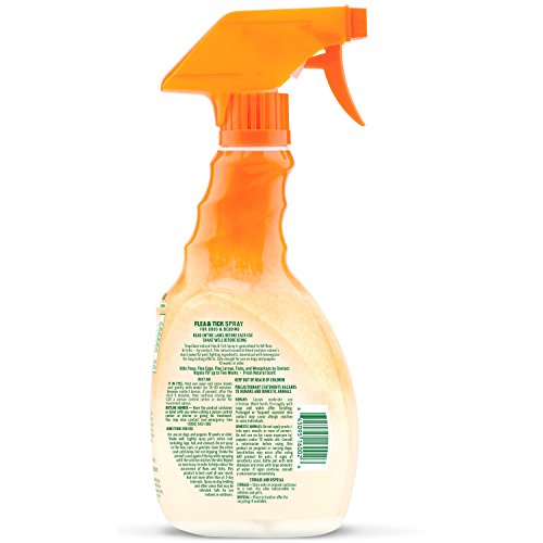 TropiClean Natural Maximum Strength Flea and Tick Spray for Dogs, 16oz