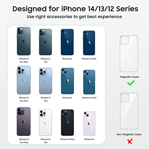 BENKS Wireless Power Bank Compatible with Magsafe, UltraThin