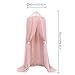 Samber Mosquito Net Bed Canopy Play Tent Bedding for Kids Playing Children Round Lace Dome Netting Curtains Bed Mantle Baby Boys Girls Games House(Pink)