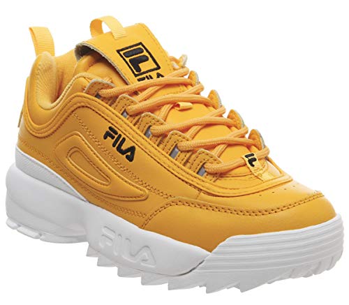 fila yellow trainers