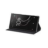 Sony Mobile Style Protective Cover Stand Case for Xperia XZ1 - Black