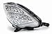 Integrated Sequential LED Tail Lights Clear Lens for 2011-2013 Honda CBR250R 2015-2018 CB300F 2015-2022 CBR300R