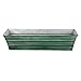 Achla Designs Galvanized Window Flower Box Planter-Green-Small (22