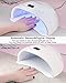 Deep Dream 84w UV LED Nail Lamp Gel Polish Light Nail Dryer with 4 Timer Fingernail Toenail Curing Lamps Professional Salon