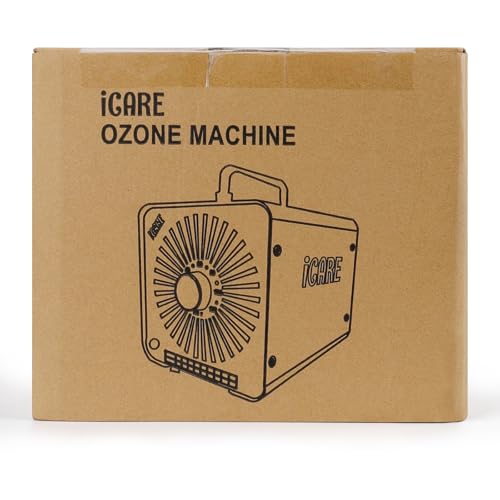 ICARE Home Ozone Generator 30000mg/h Ozone Machine for Air Purification and Odour Removal Ozone Device Portable O3 for Office, Bathroom, Home, Car